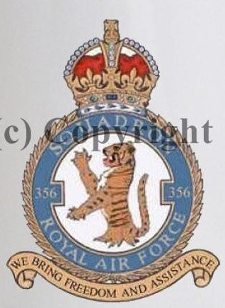Coat of arms (crest) of the No 356 Squadron, Royal Air Force
