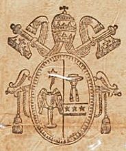 Arms of Giacinto Placido Zurla