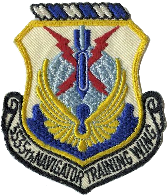 Coat of arms (crest) of the 3535th Navigator Training Wing, US Air Force