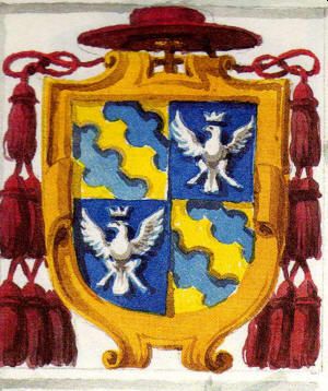 Arms (crest) of Bonifazio Caetani