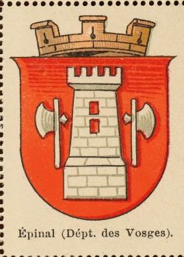 Wappen von Épinal/Coat of arms (crest) of Épinal