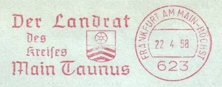 Wappen von Main-Taunus Kreis/Coat of arms (crest) of Main-Taunus Kreis
