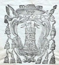 Arms (crest) of Giovanni Maria Castelvetri