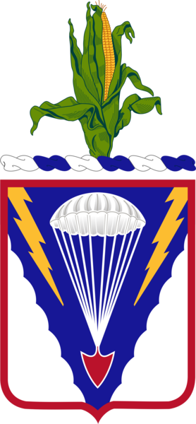 Arms of 134th Infantry Regiment, Nebraska Army National Guard