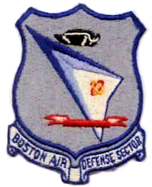 Coat of arms (crest) of the Boston Air Defense Sector, US Air Force