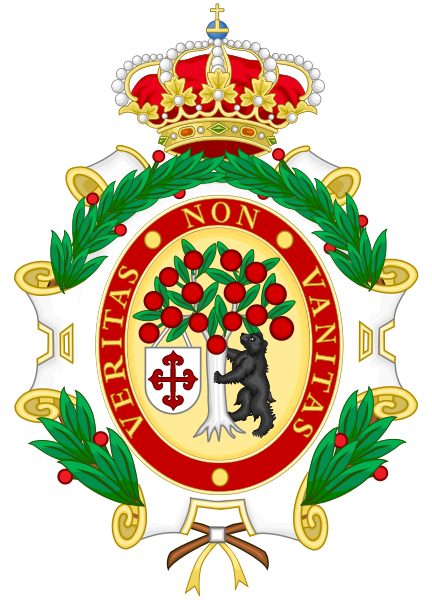Escudo de Royal Academy of Heraldry and Genealogy of Madrid/Arms (crest) of Royal Academy of Heraldry and Genealogy of Madrid