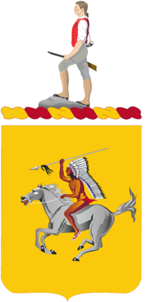 Arms of 322nd Cavalry Regiment, US Army