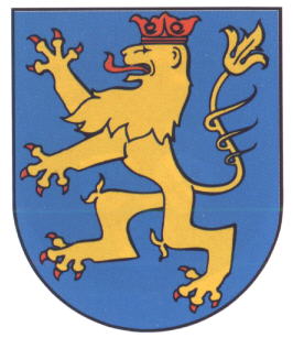 Wappen von Pössneck/Arms of Pössneck