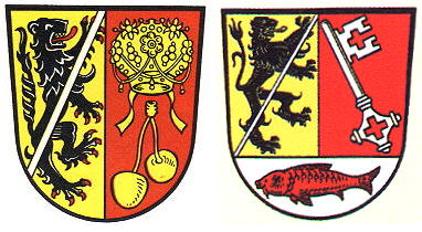 Wappen von Forchheim (kreis)/Arms of Forchheim (kreis)