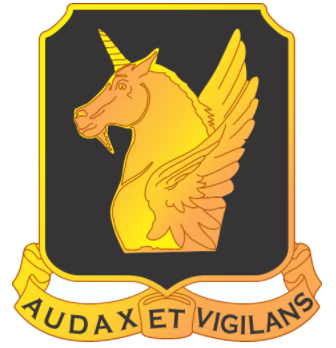 Coat of arms (crest) of 317th Cavalry Regiment, US Army