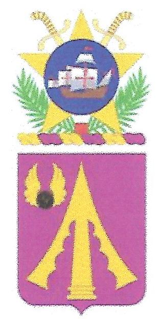 Arms of 782nd Support Battalion, US Army