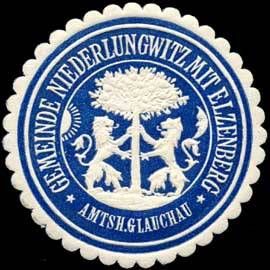 Wappen von Niederlungwitz