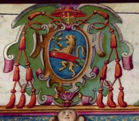 Arms (crest) of Francesco Peretti Montalto