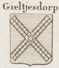 Wapen van Gieltjesdorp/Arms (crest) of Gieltjesdorp