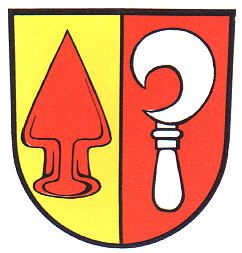 Wappen von Friesenheim (Baden) / Arms of Friesenheim (Baden)