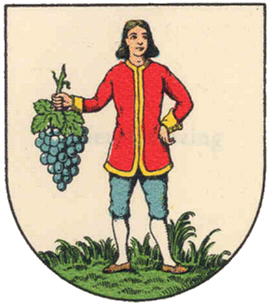 Wappen von Wien-Grinzing/Arms of Wien-Grinzing