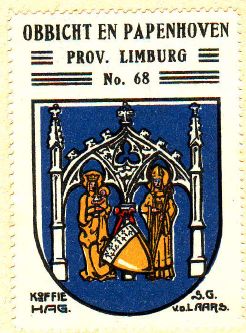 Wapen van Obbicht en Papenhoven/Coat of arms (crest) of Obbicht en Papenhoven