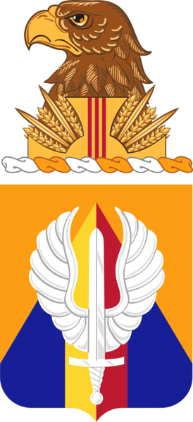 Coat of arms (crest) of the 13th Aviation Regiment, US Army