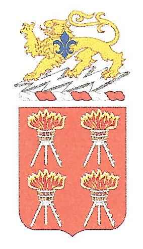 Coat of arms (crest) of 447th Signal Battalion, US Army