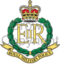 Arms of Royal Military Police, AGC, British Army