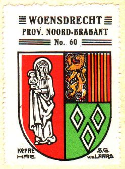 Wapen van Woensdrecht/Coat of arms (crest) of Woensdrecht