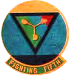 Coat of arms (crest) of the 5th Weather Squadron, US Air Force