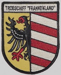 Coat of arms (crest) of the Oiler Frankenland, German Navy