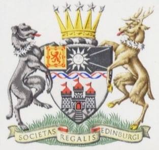 Arms of Royal Society of Edinburgh