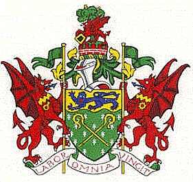 Arms (crest) of Wrexham County Borough