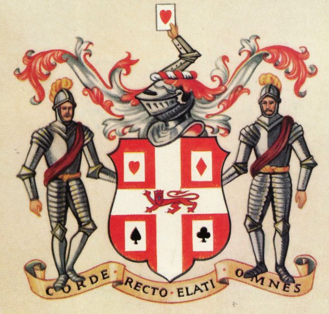 Coat of arms (crest) of Worshipful Company of Makers of Playing Cards