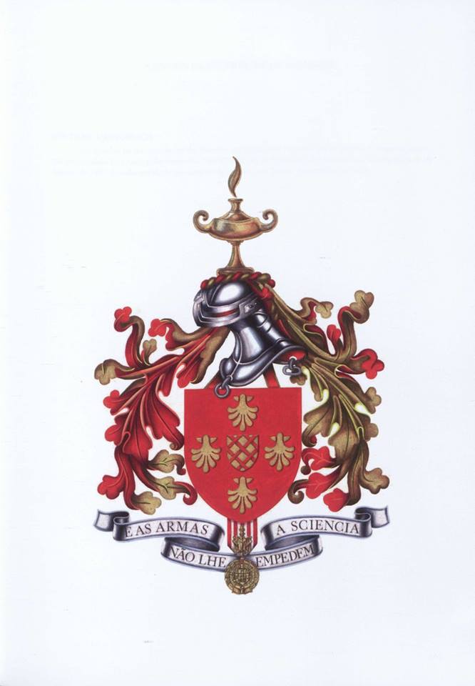 Coat of arms (crest) of the School of Cadres, Portuguese Army