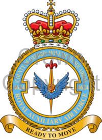 Coat of arms (crest) of the No 4624 Squadron, Royal Auxiliary Air Force