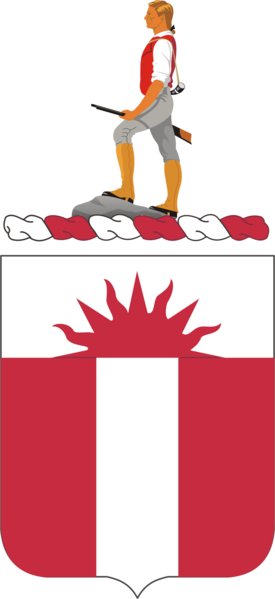 Coat of arms (crest) of the 321st Engineer Battalion, US Army