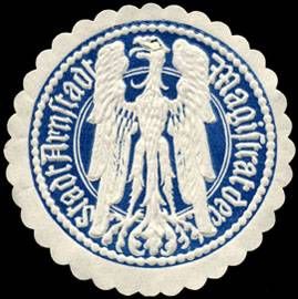 Wappen von Arnstadt/Coat of arms (crest) of Arnstadt