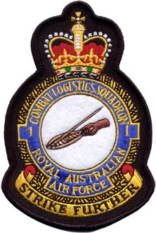 Coat of arms (crest) of the No 1 Combat Logistics Squadron, Royal Australian Air Force