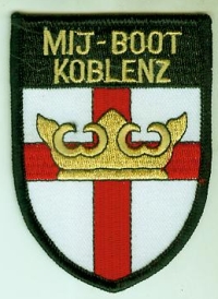 Coat of arms (crest) of the Mine Hunter Koblenz, German Navy