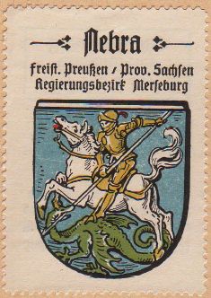 Wappen von Nebra/Coat of arms (crest) of Nebra