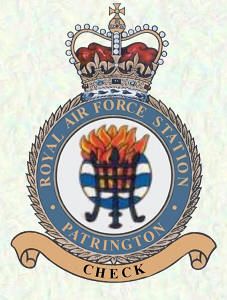 Coat of arms (crest) of the RAF Station Patrington, Royal Air Force