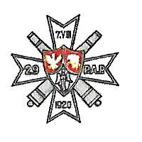 Coat of arms (crest) of the 29th Field Artillery Regiment, Polish Army