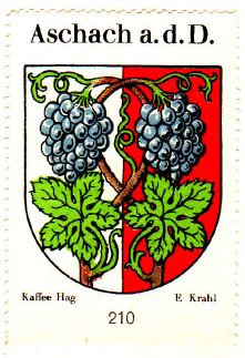 Arms (crest) of Aschach an der Donau