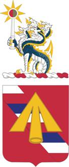 Coat of arms (crest) of 41st Field Artillery Regiment, US Army