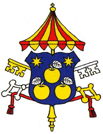 Arms (crest) of Basilica of St. Nicholas, Trnava