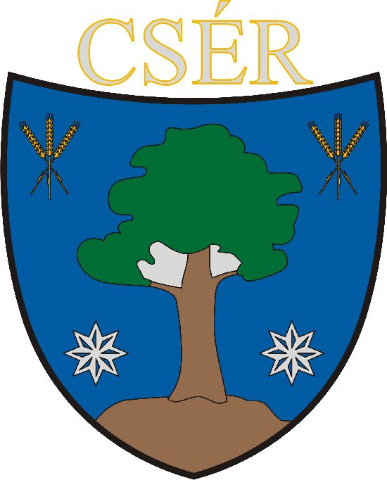 350 pxCsér (címer, arms)