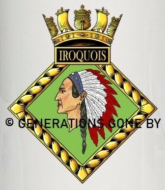 Arms of HMS Iroquois, Royal Navy