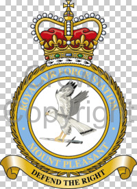 Coat of arms (crest) of the RAF Station Mount Pleasant, Royal Air Force