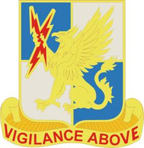 Arms of 224th Military Intelligence Battalion, US Army