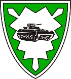 Coat of arms (crest) of the Armoured Grenadier Battalion 182, German Army