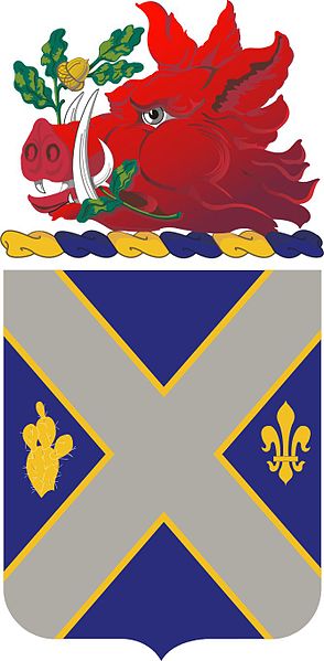 Arms of 121st Infantry Regiment, Georgia Army National Guard