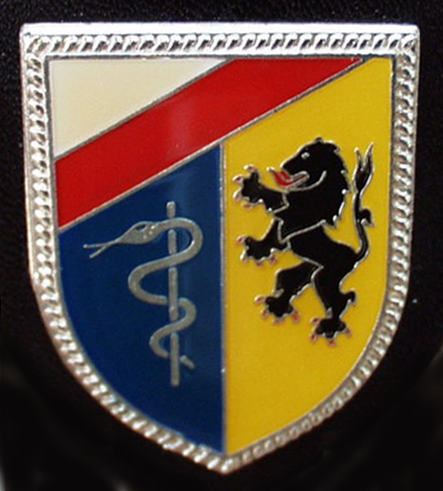 Coat of arms (crest) of the Medical Battalion 10, Germany