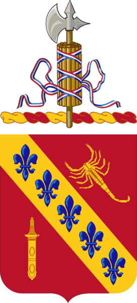 Coat of arms (crest) of the 168th Field Artillery Regiment, Colorado Army National Guard